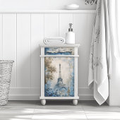 Stylized Eiffel Tower Paris Collage FE1 Decoupage 薄葉紙