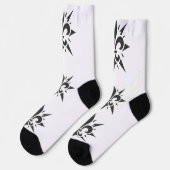 "Stylized Fleur-de-lis" Crew Socks ソックス (左)