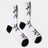 "Stylized Fleur-de-lis" Crew Socks ソックス (右)