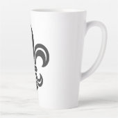 "Stylized Fleur-de-lis" Latte Mug カフェラテマグ (右)