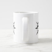 "Stylized Fleur-de-lis" Specialty Mug ジャンボコーヒーマグカップ (裏面)