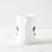 "Stylized Fleur-de-lis" Specialty Mug ボーンチャイナマグカップ (裏面)