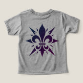 "Stylized Fleur-de-lis" T-Shirt (デザイン裏面)