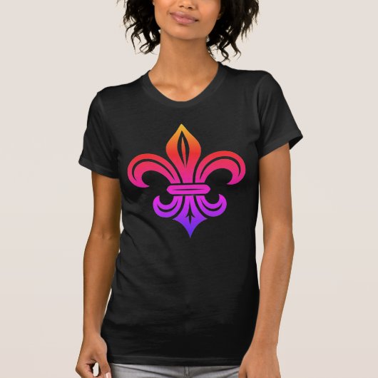 "Stylized Fleur-de-lis" T-Shirt Tシャツ (正面)
