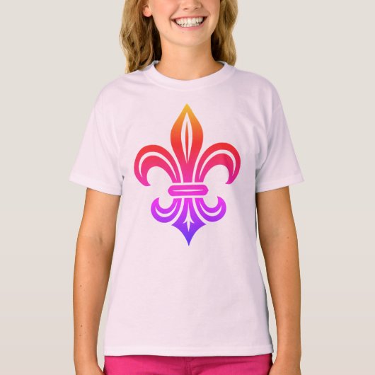 "Stylized Fleur-de-lis" T-Shirt Tシャツ (正面)