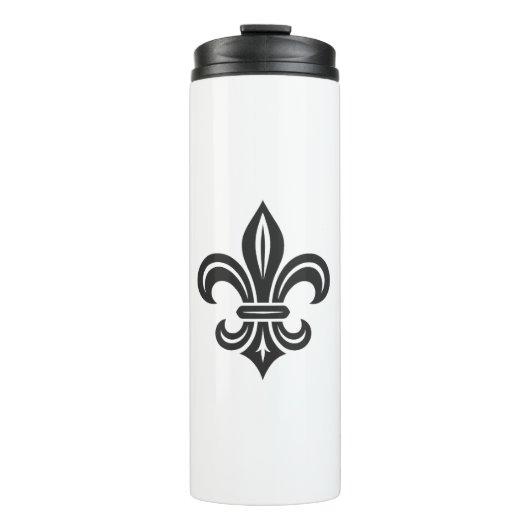 "Stylized Fleur-de-lis" Thermal Tumbler タンブラー (正面)
