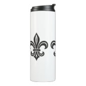 "Stylized Fleur-de-lis" Thermal Tumbler タンブラー (回転左)