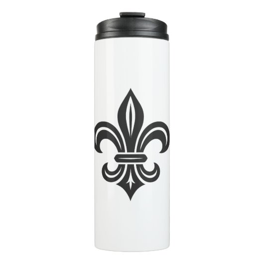 "Stylized Fleur-de-lis" Thermal Tumbler タンブラー (正面)