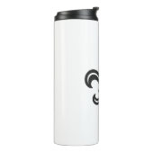 "Stylized Fleur-de-lis" Thermal Tumbler タンブラー (回転左)