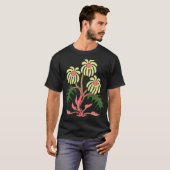 Stylized Floral Illustration – Elegant Nature Art  Tシャツ (正面フル)