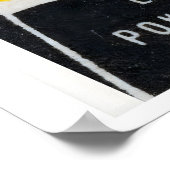 Stylized Folk Art Figure Czechoslovakia ポスター (角)