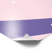 Stylized Football Players Dribbling a Soccer Ball フォトプリント (角)