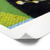 Stylized Hills Czechoslovakia 1960s-70s Matchbox ポスター (角)