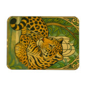 Stylized Jungle Elegance マグネット (横)