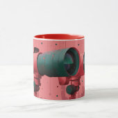 Stylized observation glasses, likely a digital  マグカップ (中央)