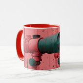 Stylized observation glasses, likely a digital  マグカップ (正面左)