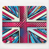 Stylized union jack Mousepad マウスパッド (正面)
