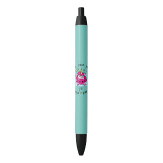 Stylo "Licorne, Aquaponey" 黒ボールペン