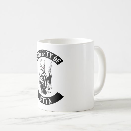 Styxのマグの特性 コーヒーマグカップ (正面右)