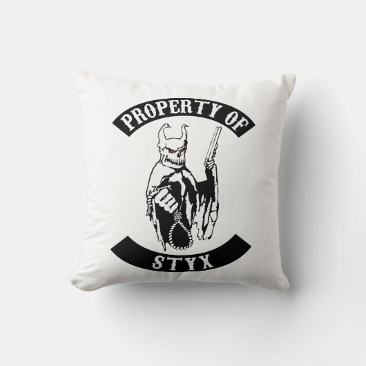 Styxの枕の特性 クッション (正面)