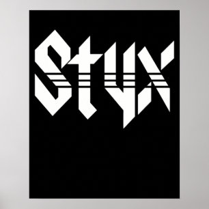 Styxバンドトリビュートの音楽ギフトデザイン ポスター