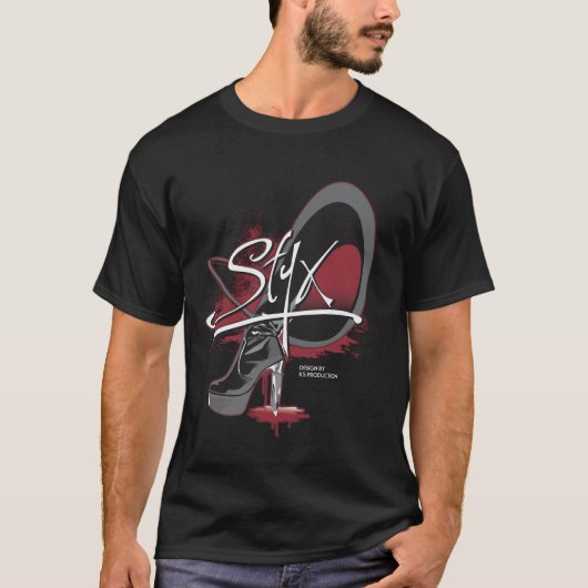 STYX LOGO BY KS PRODUCTION Tシャツ (正面)