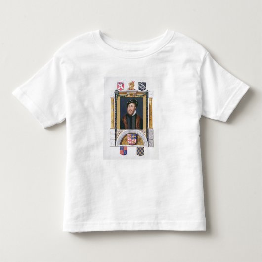 SuのチャールズBrandon (1488-1545年の)公爵のポートレート トドラーTシャツ (正面)