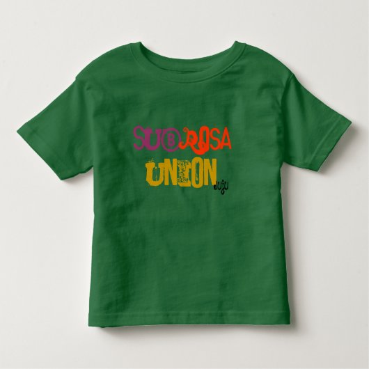 SUのレトロの子供のワイシャツ トドラーTシャツ (正面)