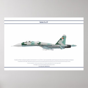 Su-27エリトリア1 ポスター