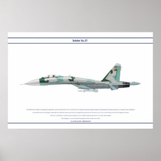 Su-27エリトリア1 ポスター