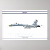 Su-27ロシア1 ポスター (正面)