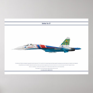 Su-27ロシア4 ポスター