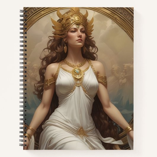 Su Blanca y Dorada Majestad ノートブック (正面)