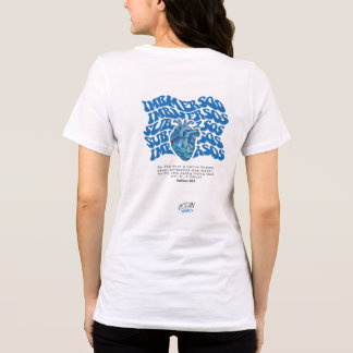 Sub Mer SOS タイポグラフィックTシャツ | ミニマル アブストラクト トライブレンドTシャツ
