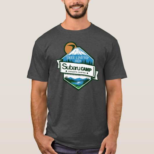 subaru camp  tシャツ (正面)