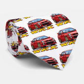 Subaru WRX_red ネクタイ (ロール)
