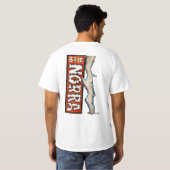 Subarugears NorraのレトロのTシャツ Tシャツ (裏面フル)