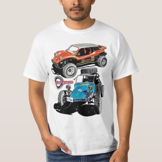 Subarugears NorraのレトロのTシャツ Tシャツ (正面)