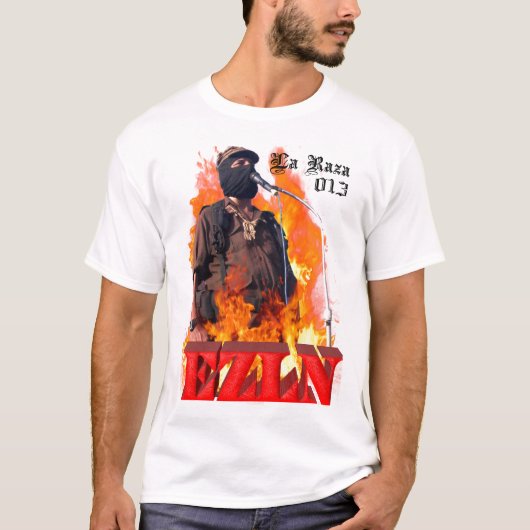 Subcomandante Marcos EZLN Tシャツ (正面)