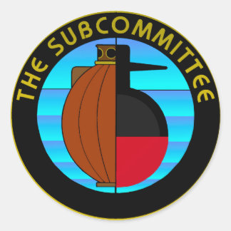 SubCommittee 3"ラウンドシール ラウンドシール