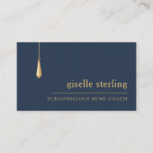 Subconscious Mind Coach Professional Business Card 名刺 (正面)