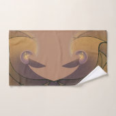 Subdued Earth Tone Designer Towel バスタオルセット (ハンドタオル)