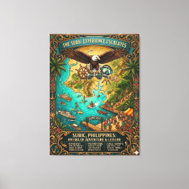 SUBIC, PHILIPPINES: AN ERA OF ADVENTURE & LEISURE キャンバスプリント