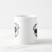 Subieの素晴らしい見るブタ コーヒーマグカップ (中央)