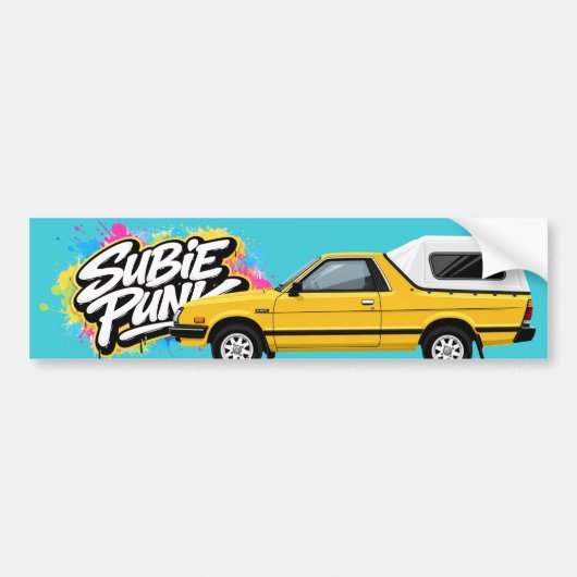 SUBIE PUNK ステッカー (正面)