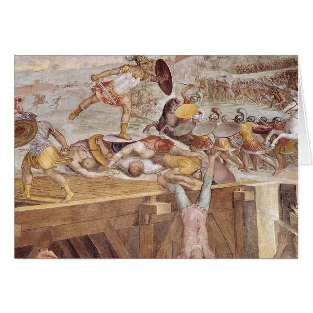 Sublician橋のHoratius Cocles (正面横)