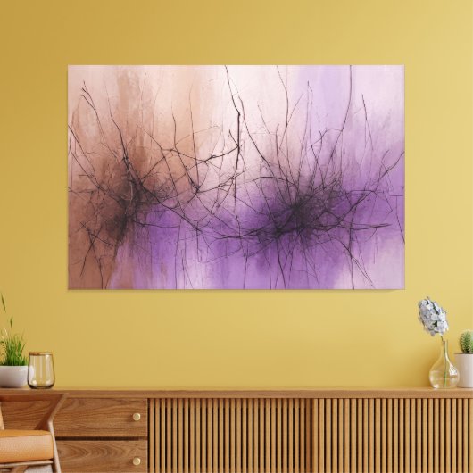 Sublime Networks the Dance of Lines  キャンバスプリント (インサイチュ (リビング))