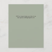 Sublime Pink Bloomsの結婚スイート – 予算 (裏面)