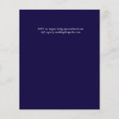 Sublime Pink Bloomsの結婚スイート – 予算 (裏面)