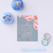 Sublime Pink Bloomsの結婚スイート – 予算 チラシ (シングル)